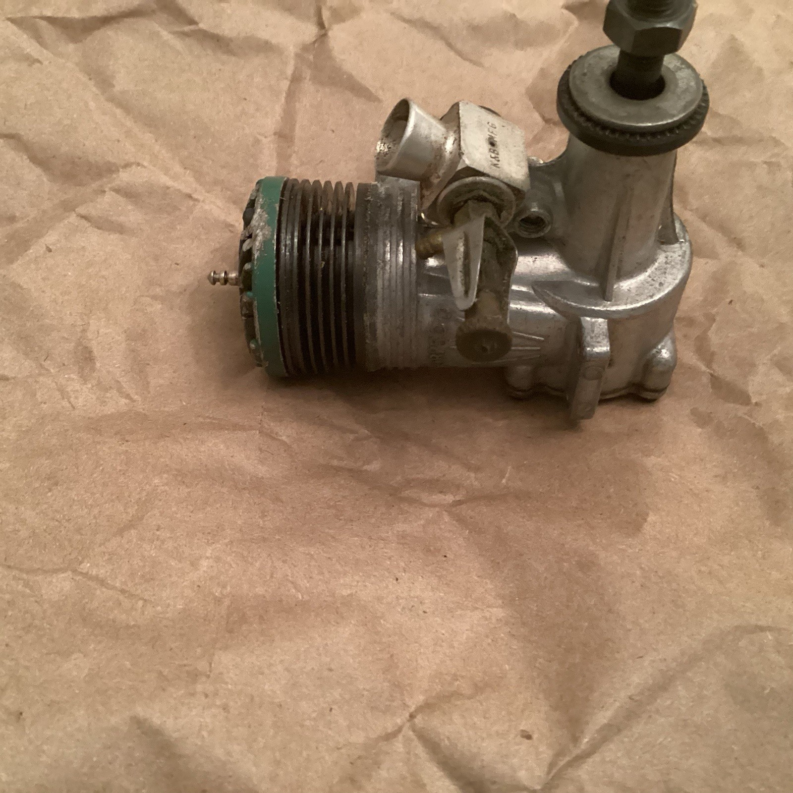 Vintage Torpedo 35 RC Carbo Engine Bench Tested