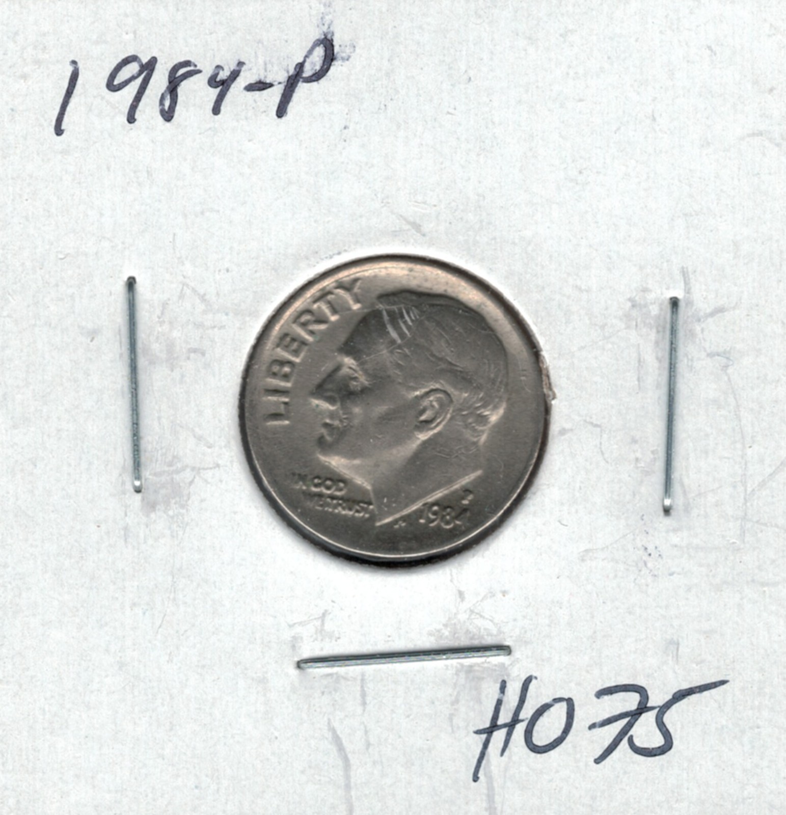 1984 P Roosevelt Dime H075 !!!Free Shipping!!!