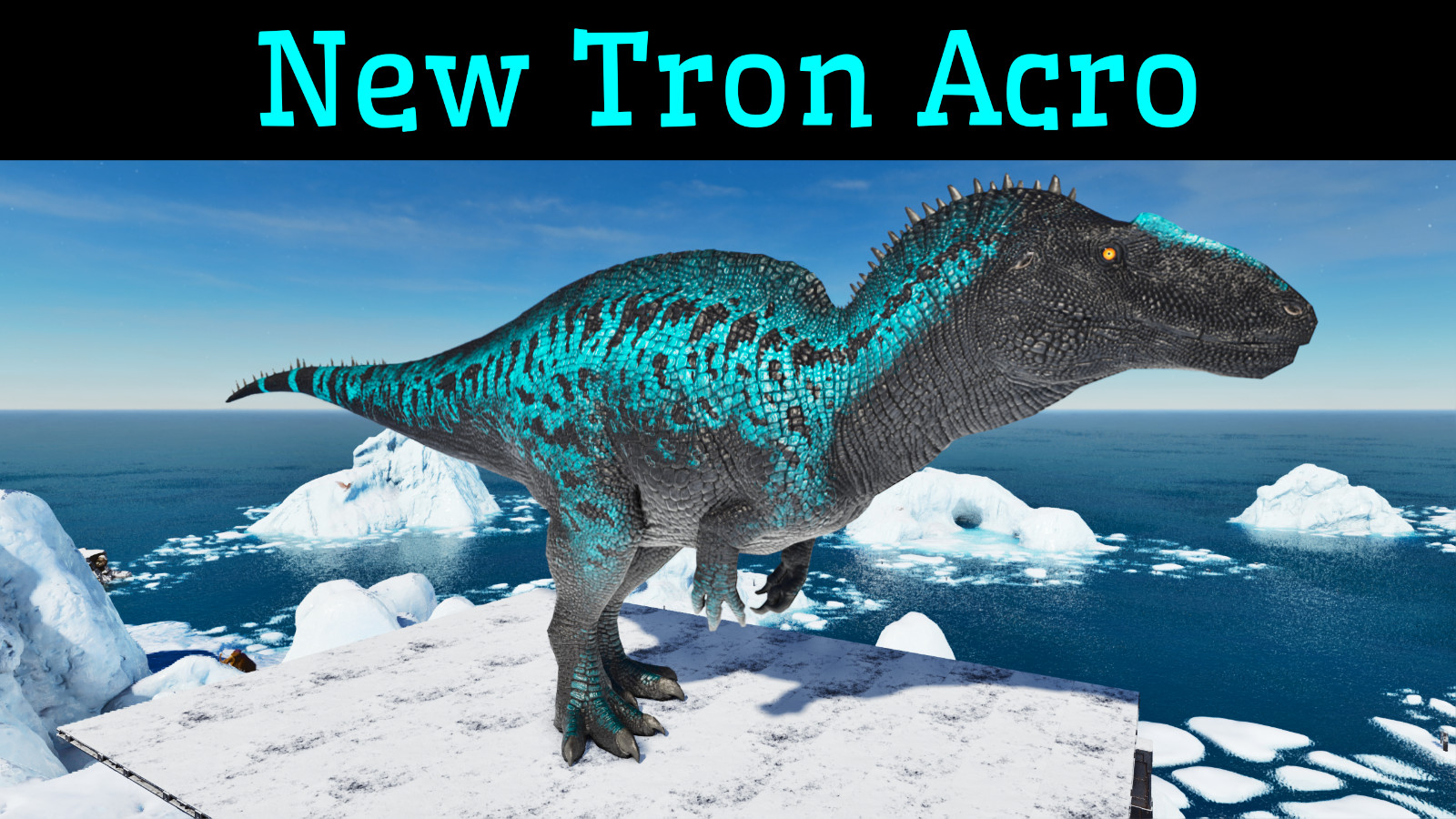 🔥ARK Survival Ascended PvE Tron Acrocanthosaurus PC/XBOX/PS5 ASA Acro