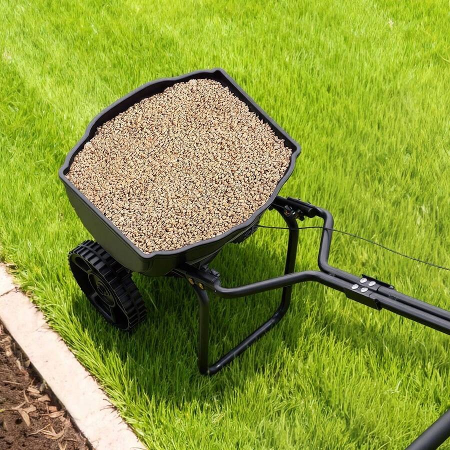 9.8 Ft Spreading Width, Broadcast With 130lbs Load Capacity & 10 In All-Terrain