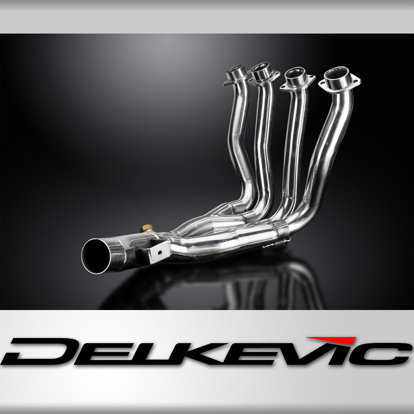 Yamaha FZ-1 FZS1000 2006-2014 Delkevic Stainless 4-1 Exhaust Headers Downpipes