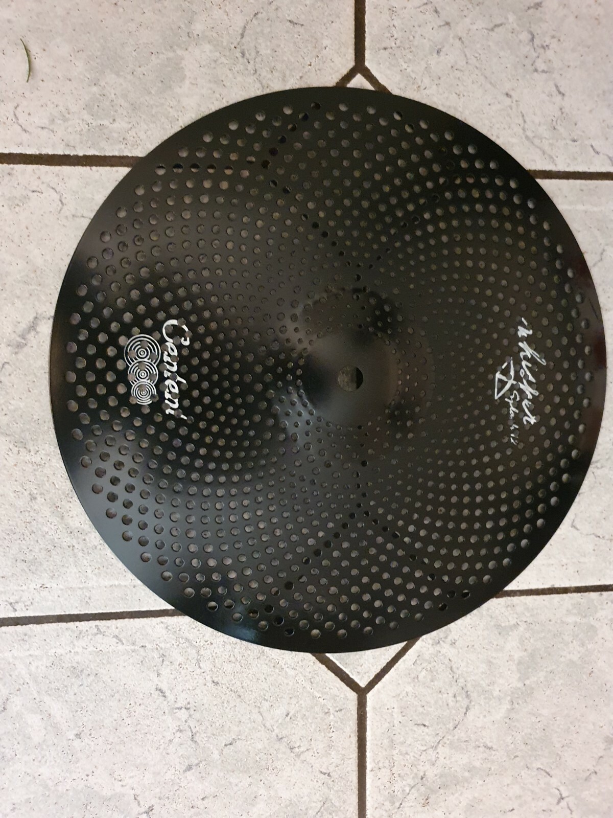 Cymbal 12" Splash Low Volume  Free shipping BLACK Centent Branded