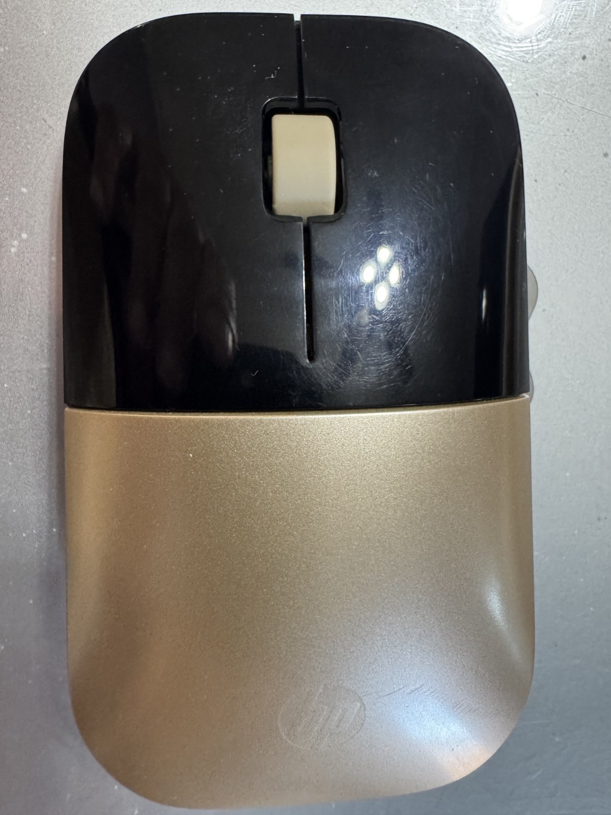 HP Z3700 Silver Wireless BlueTrack Mouse