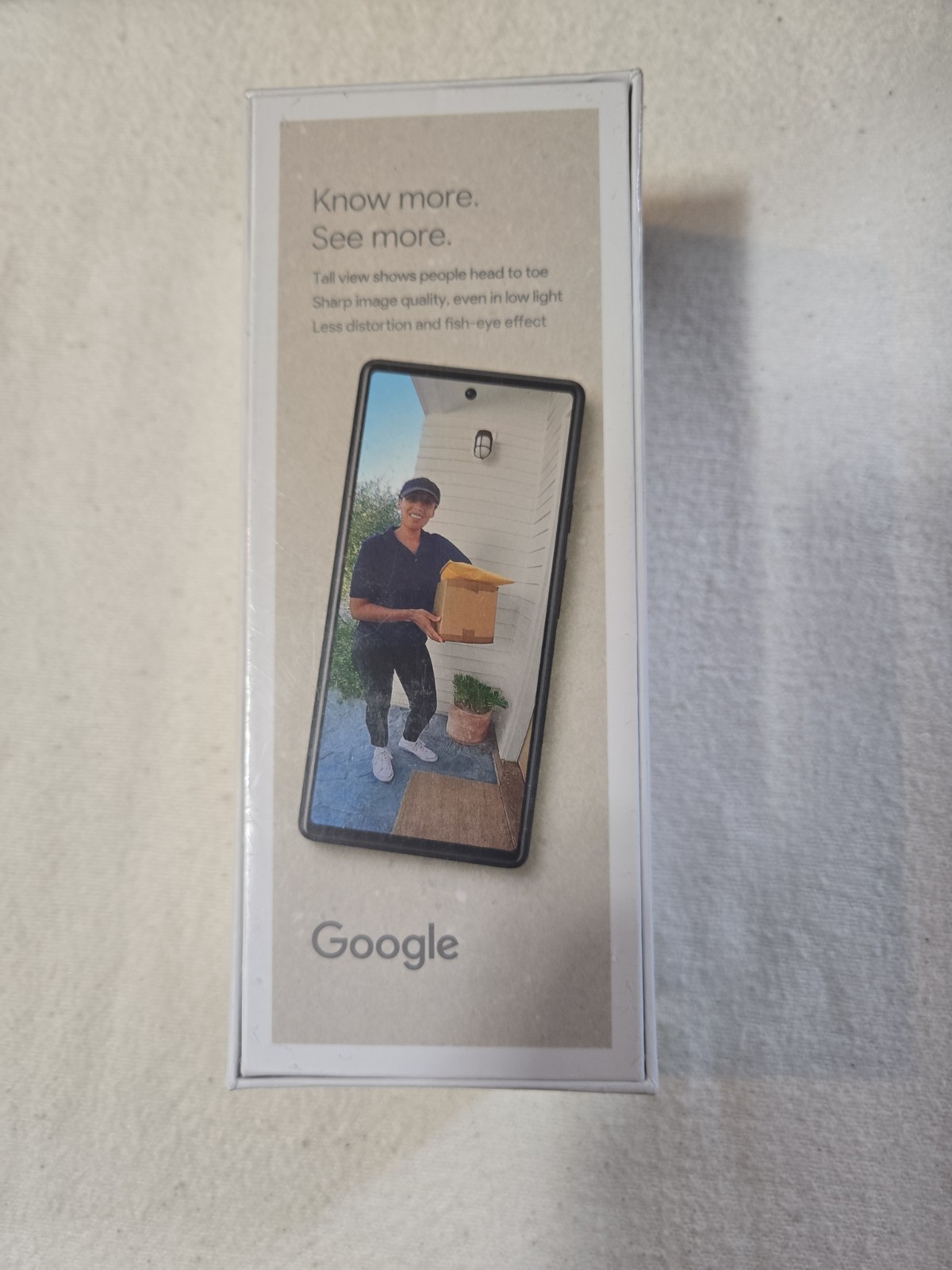 Google Nest Doorbell, Wired - Snow
