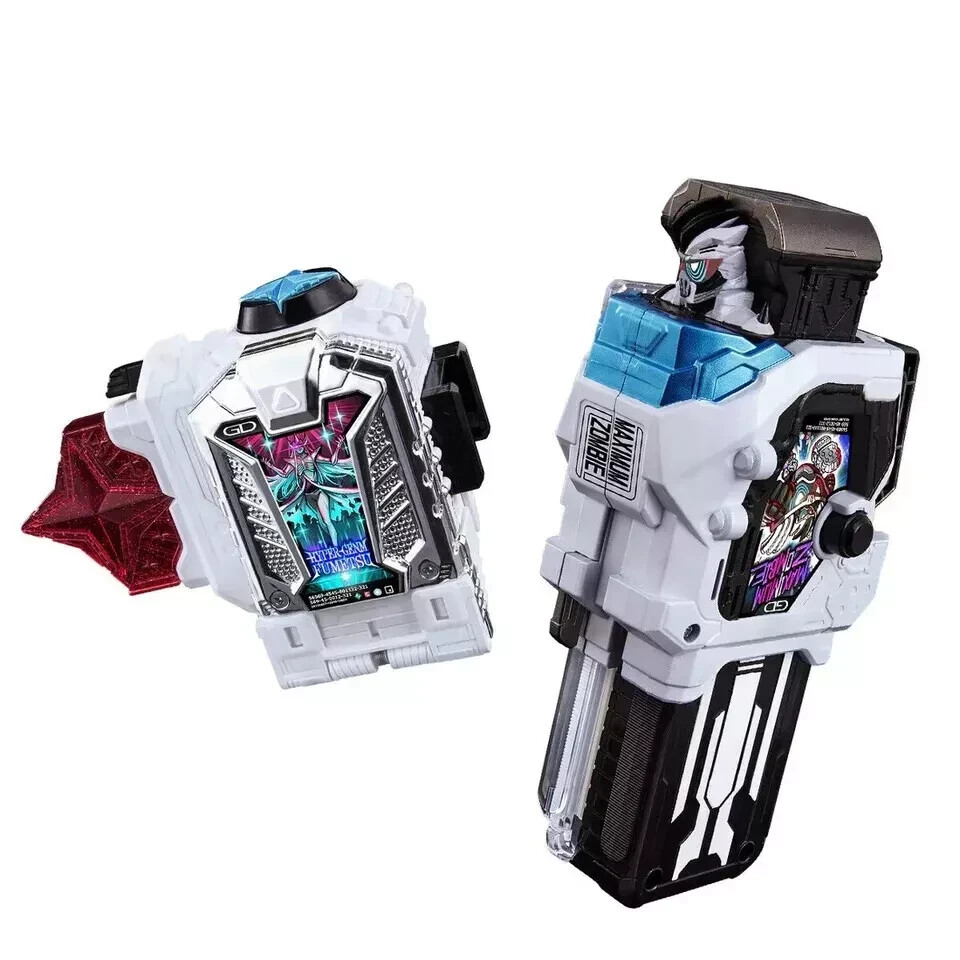 Dx Hyper Immortal & Maximum Zombie Gashat Set Kamen Rider Genm Bandai Dec.Presal