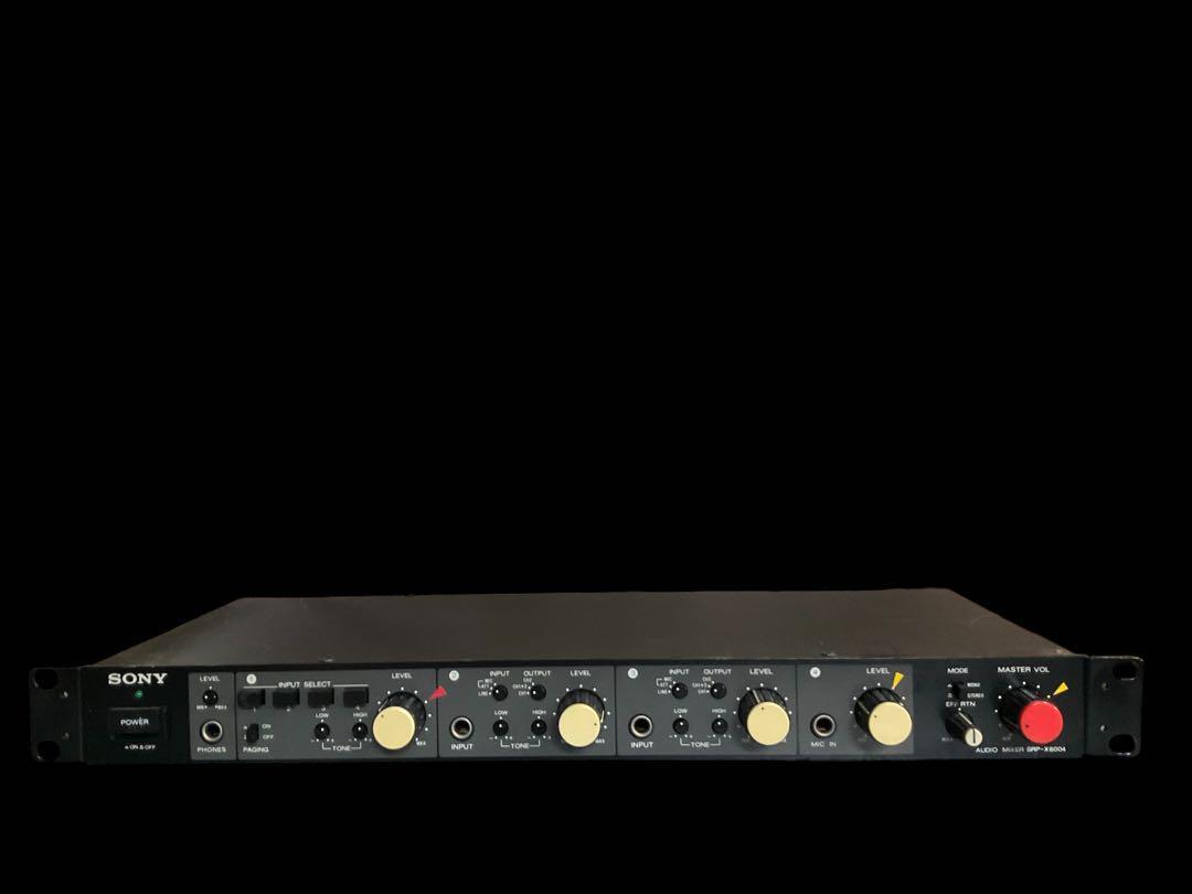 SONY mixer amplifier SRP-X6004