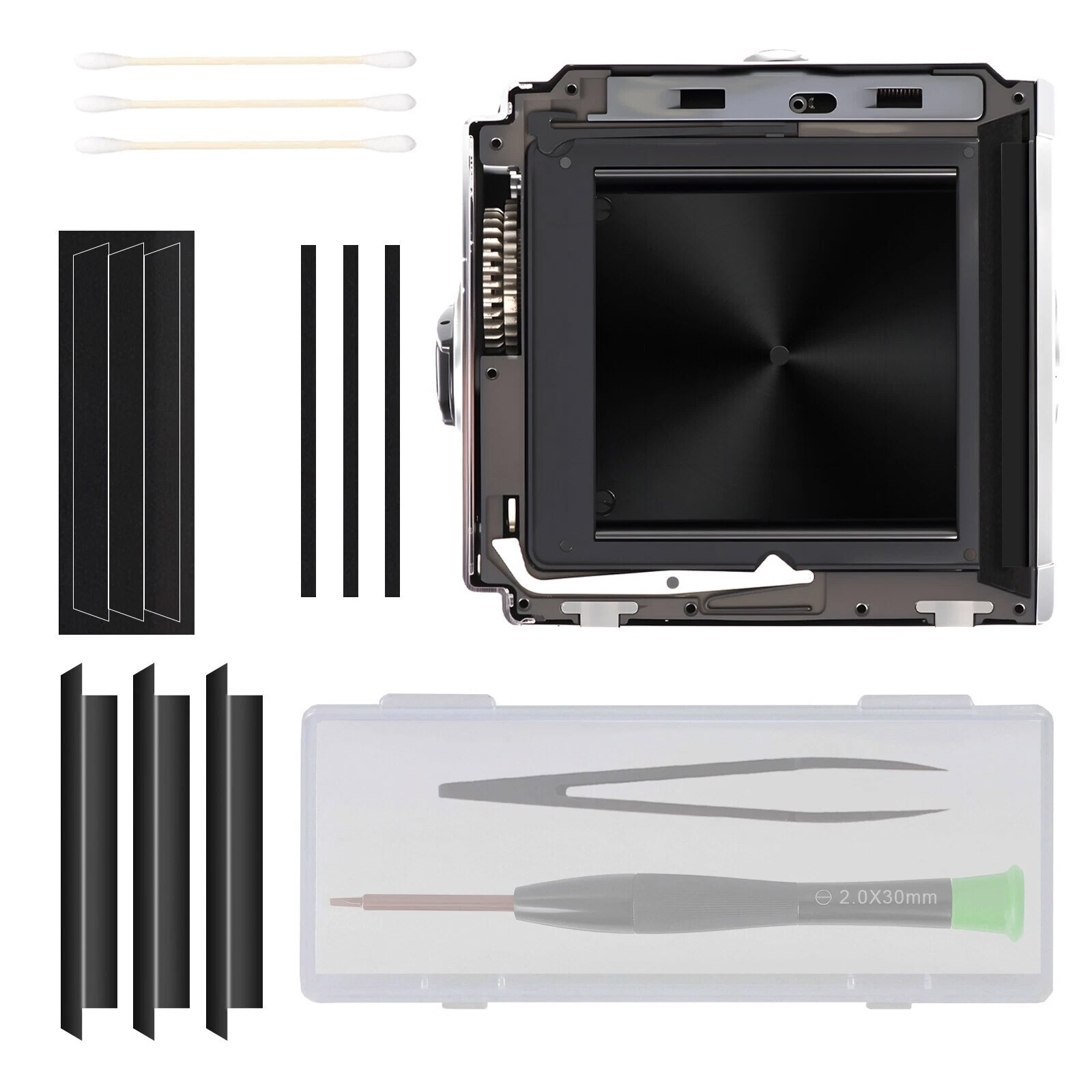 3Sets Light Seal Trap Kit Foam Sponge Replacement Kit for Hasselblad A12 A16 Br