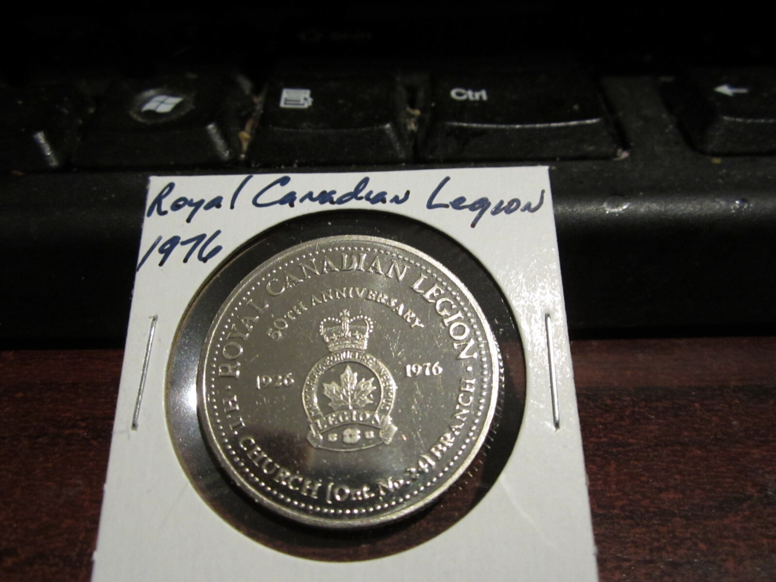 1976 - Royal Canadian Legion - Canada Commemorative Trade Dollar
