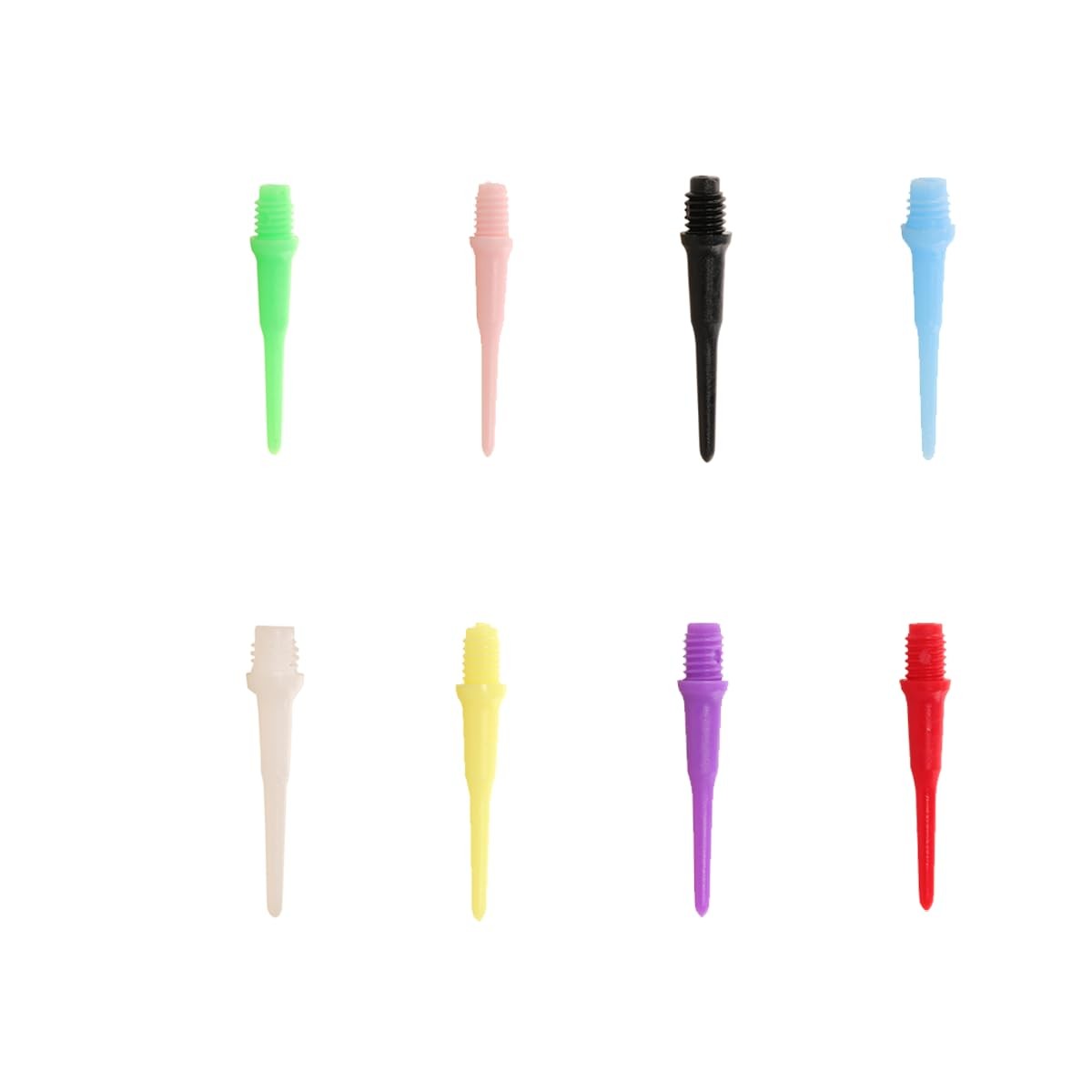 Thread Soft Tip of Dart 80 Pcs Multicolor Tip 8 Colors Dart Point Replacement