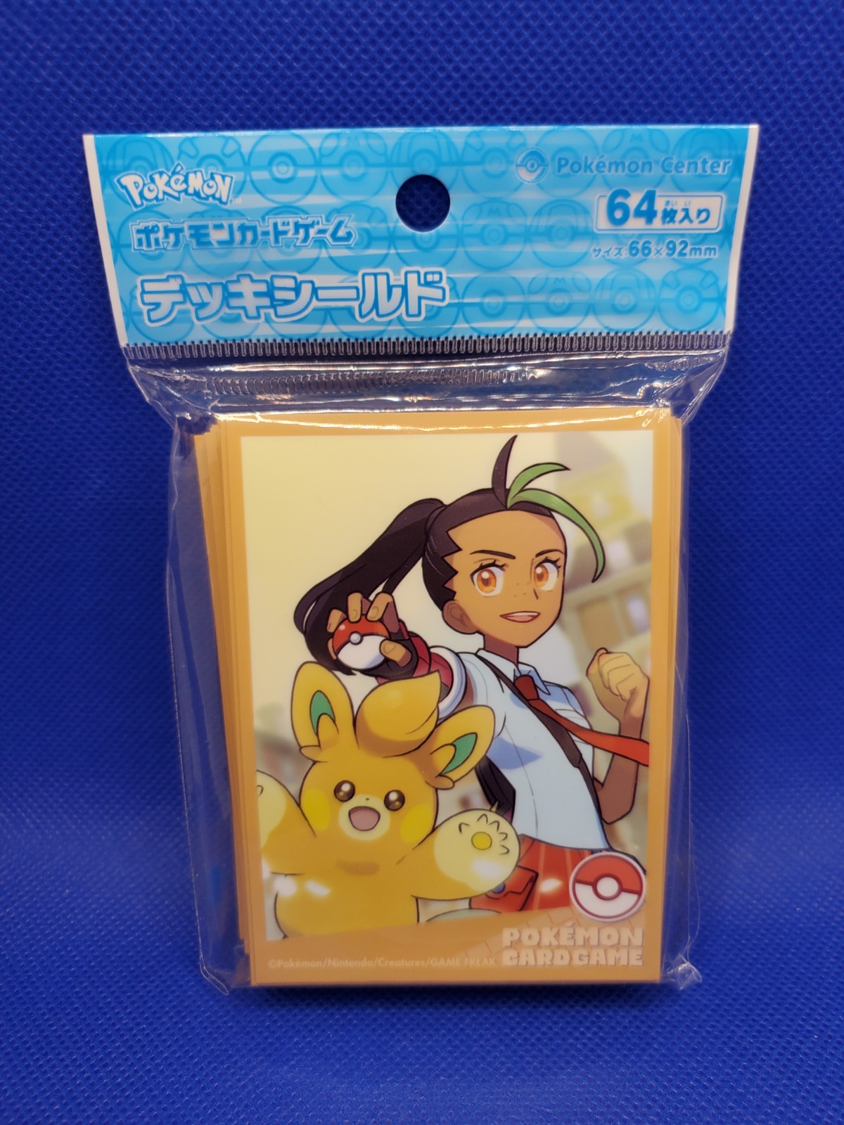 Nemona & Pawmo Trainers Sleeves 64 Count Pokemon Center Japan Deck Shield New