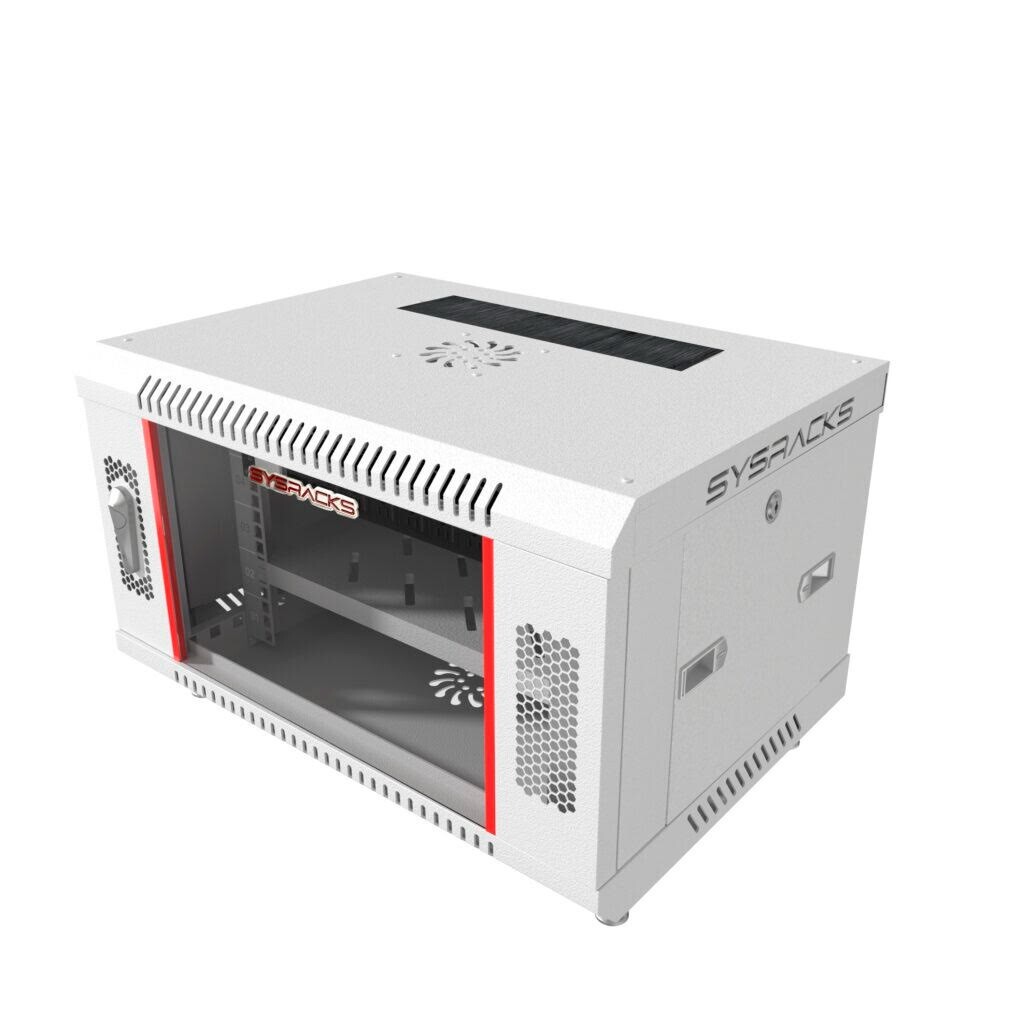 9U Sysracks Wall Mount IT Data Network Server Rack Cabinet Enclosure 18" Depth