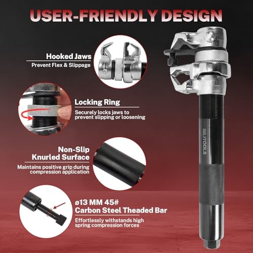 2-Piece Coil Spring Compressor Tool Heavy Duty Macpherson Model B. 2-Piece