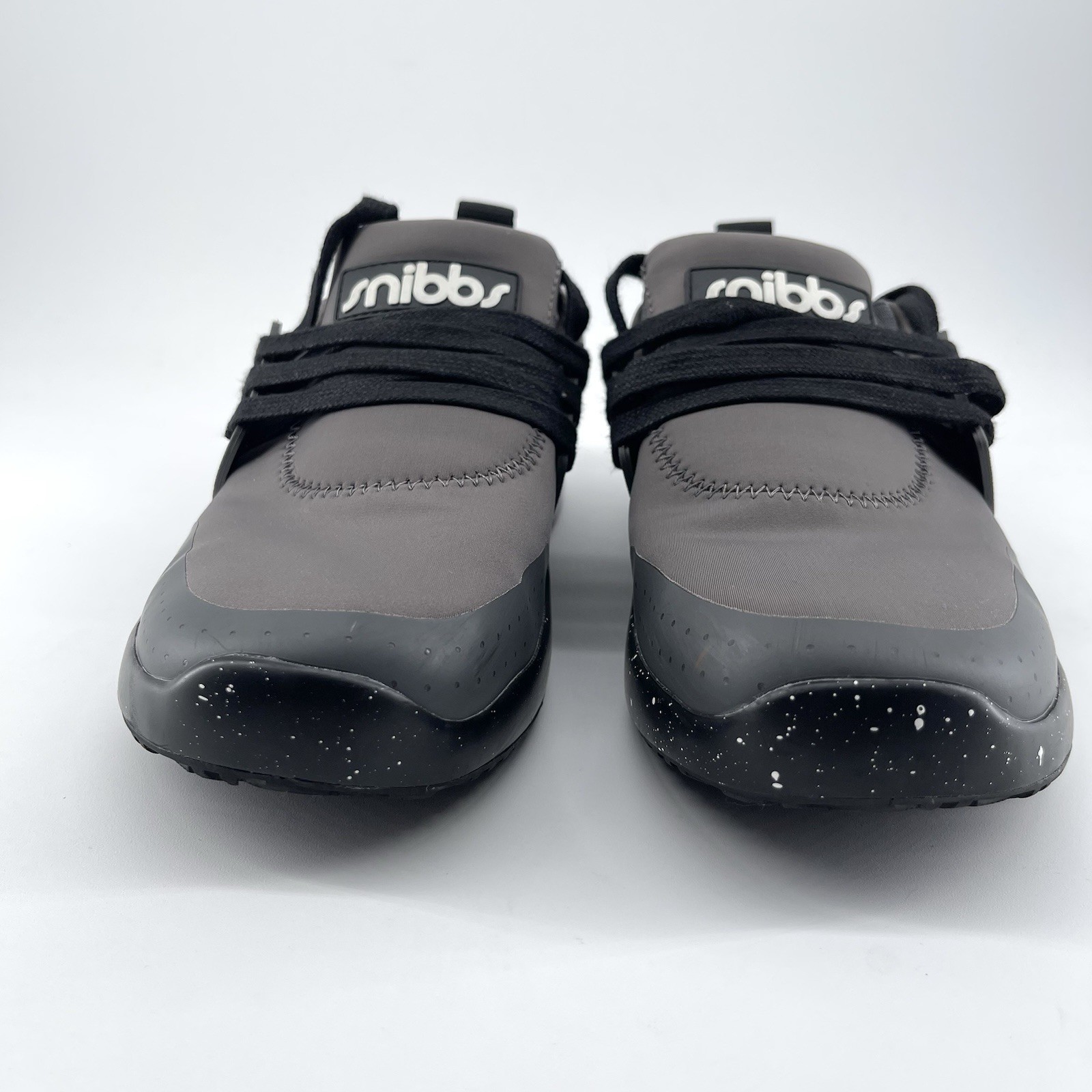 Snibbs Womens Spacecloud 2.0 Shoes Charcoal Gray Work Sneakers 7.5
