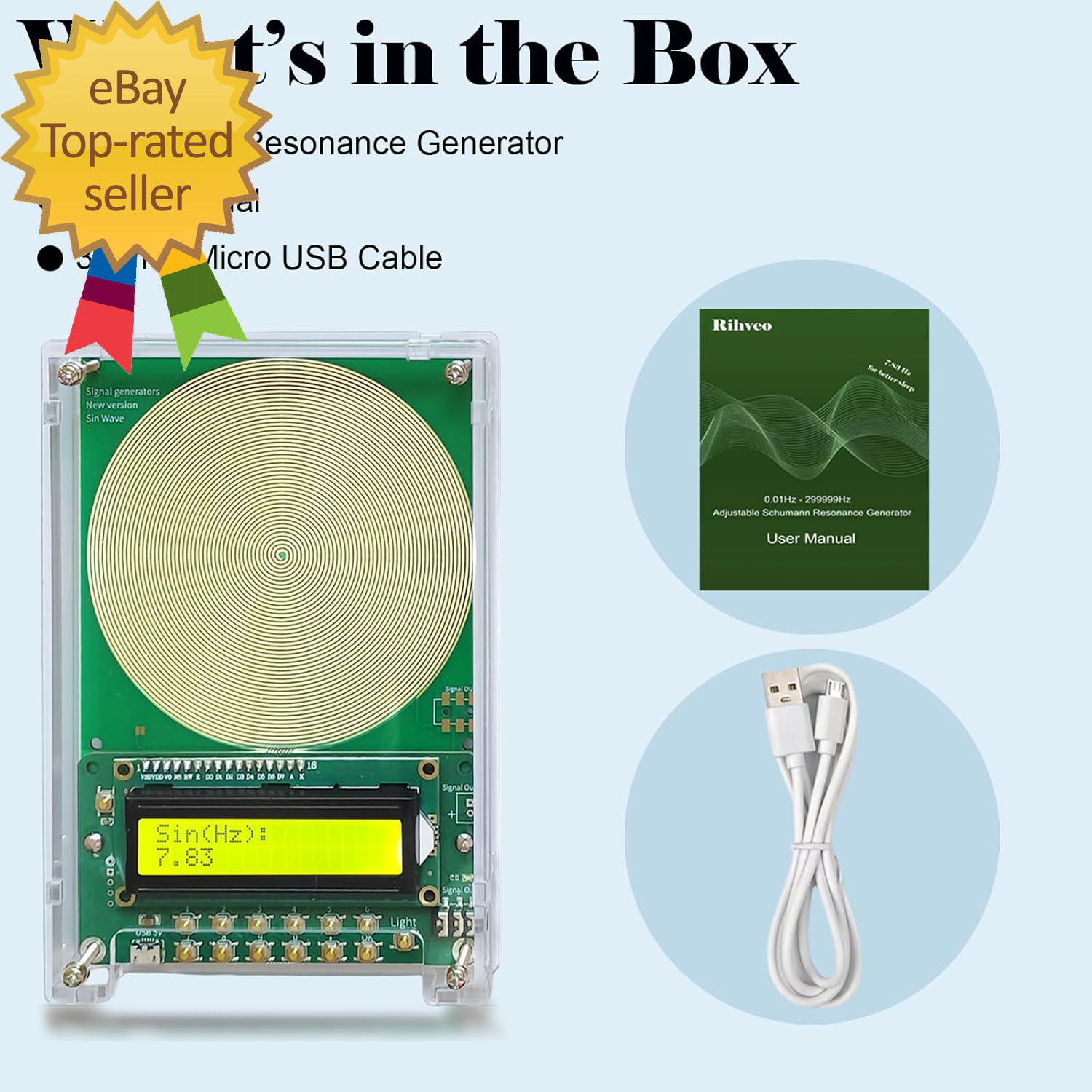 Adjustable Frequency Generator for Healing Schumann Resonance Generator