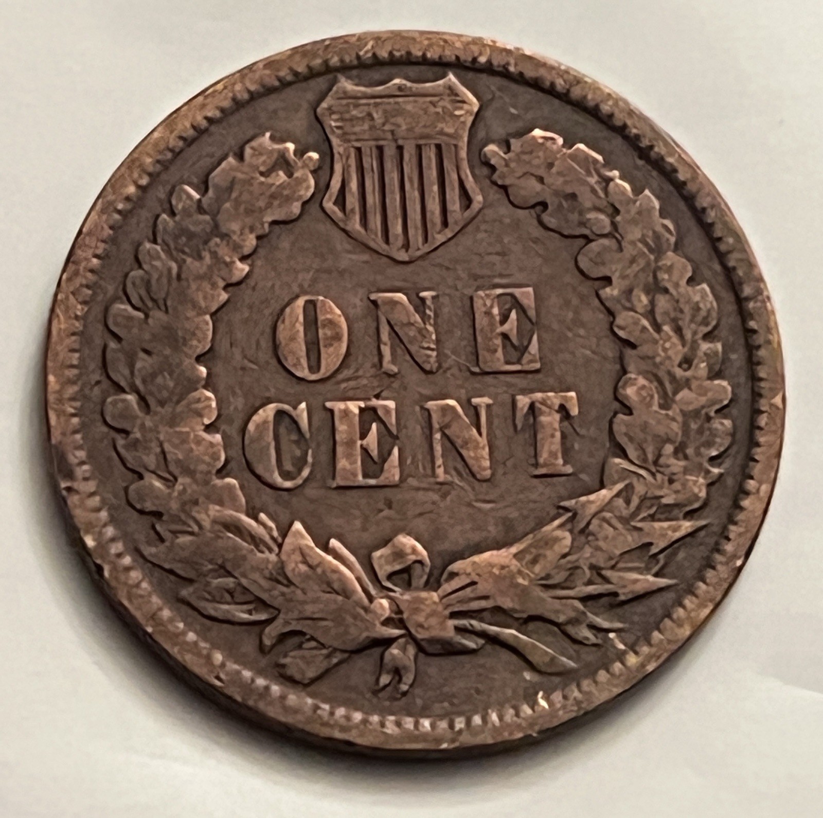 1906 Indian Head Cent Nice Portrait Good Feather Detail Sharp Reverse BN1781