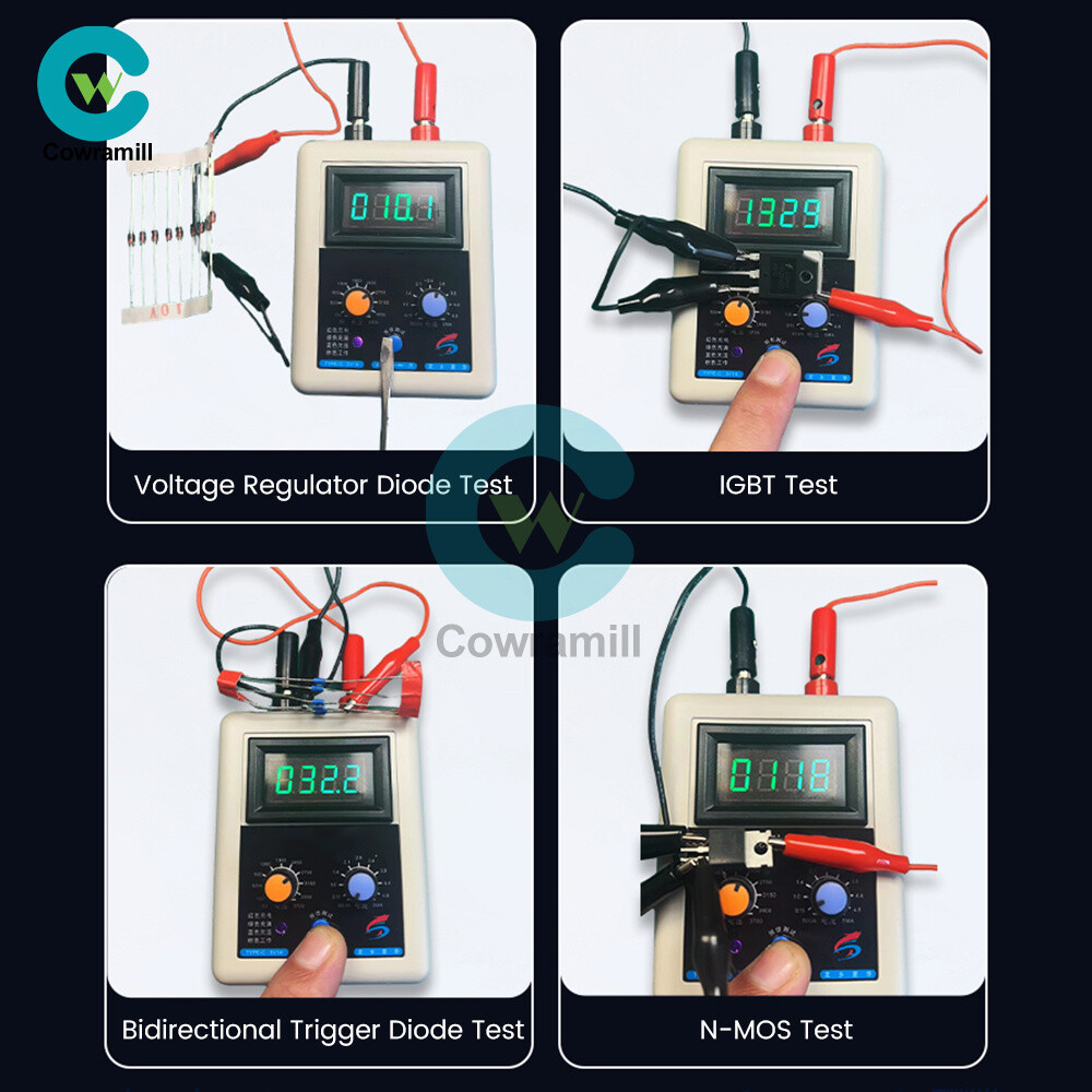 0-3500V IGBT Transistor Tester Diode MOS Triode LED MOV Withstand Voltage Tester