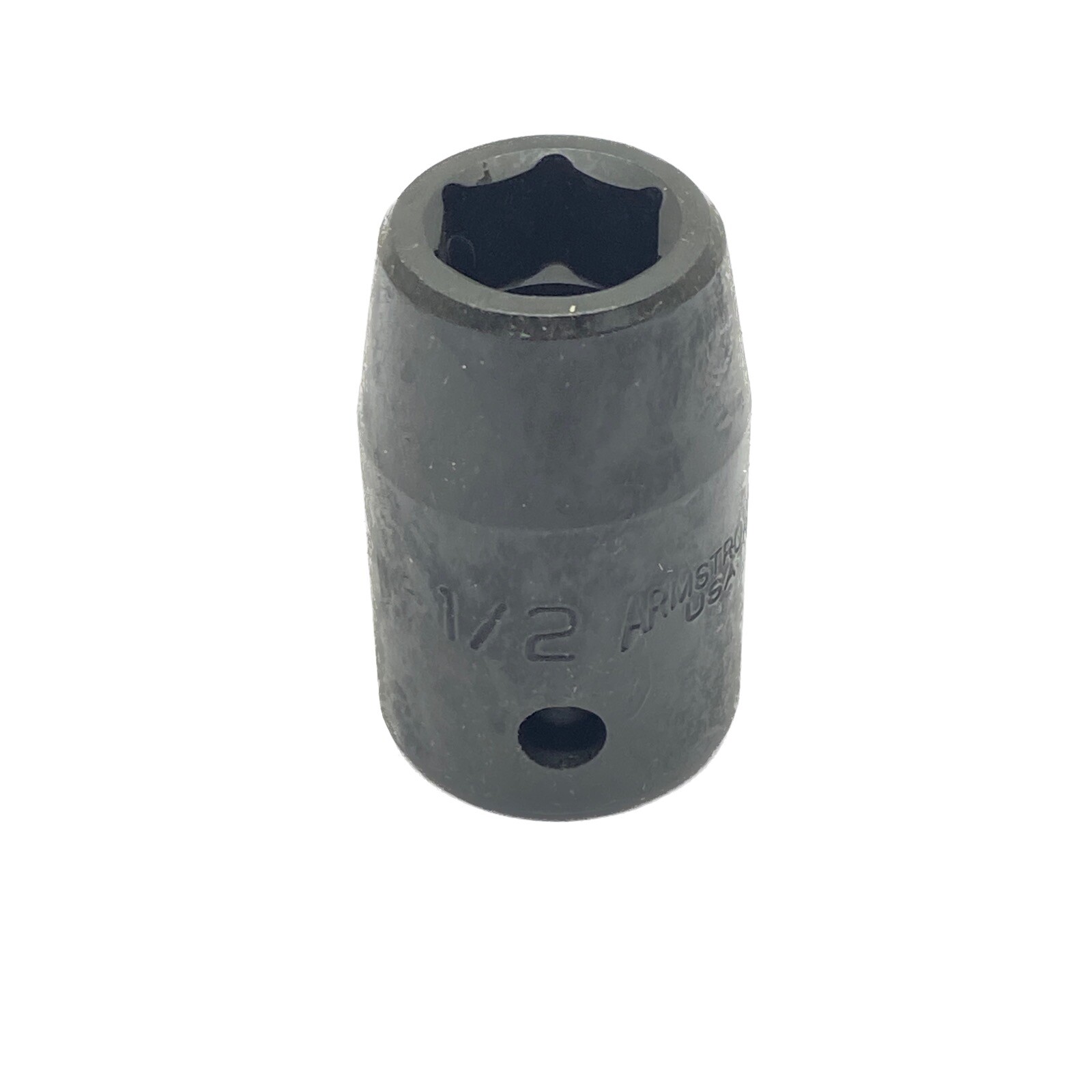 Armstrong 1/2” Drive 1/2” 6 Point Black Impact Socket 20-016