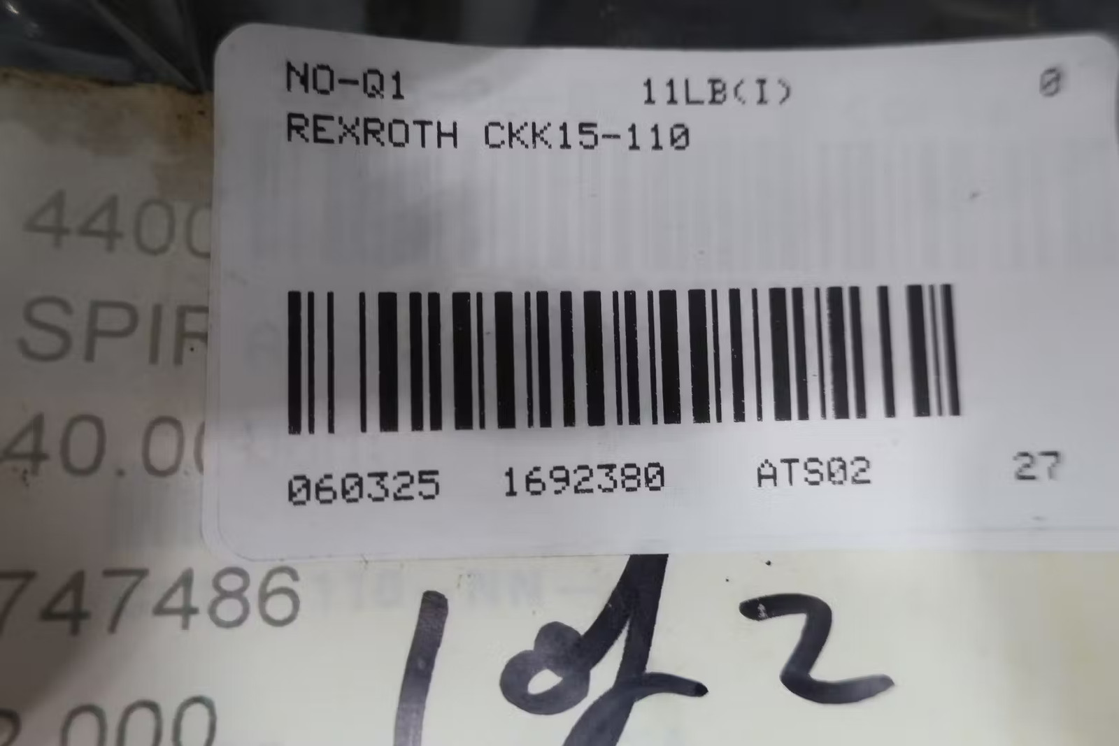 Rexroth CKK15-110 Linear Actuator