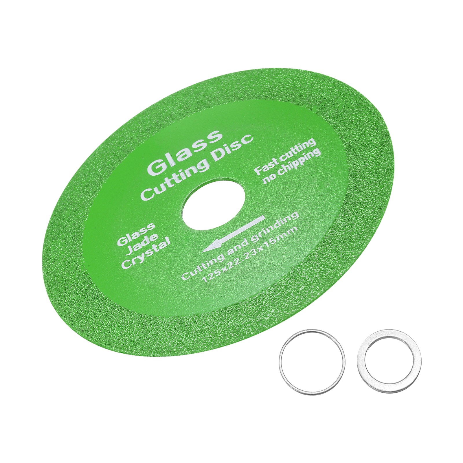 Glass Cutting Disc 5 Inch Diamond Cutting Disc with 7/8" Arbor