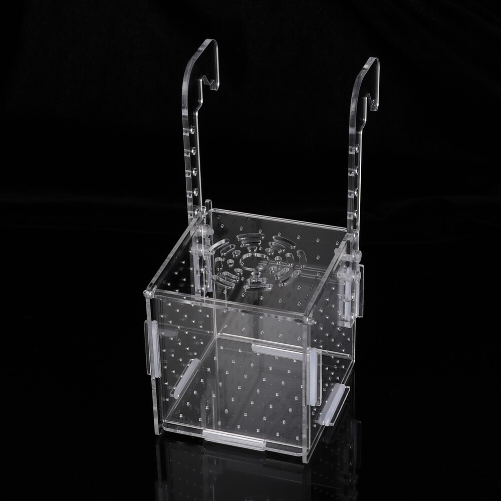 Fish Holder Incubator for Fish Betta Breeding Hatching Boxes Shrimp Holder