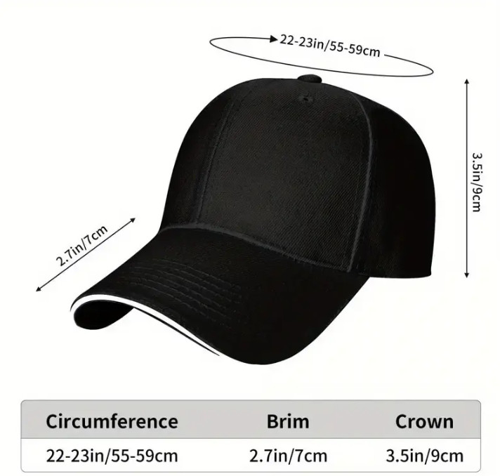 Del Taco Black Baseball Cap Hat Mexican Fast Food Printed One Size Fits All New