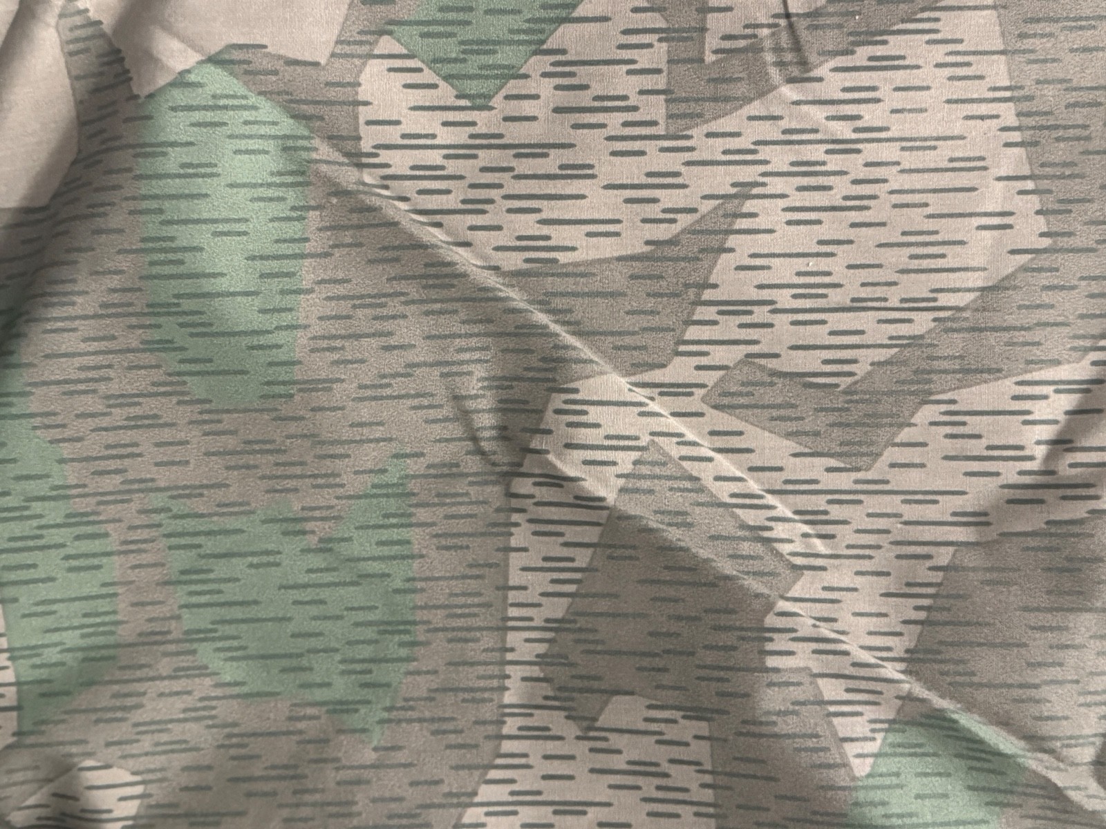 WWII German Splinter Camo  Fabric Camo Material - Dull