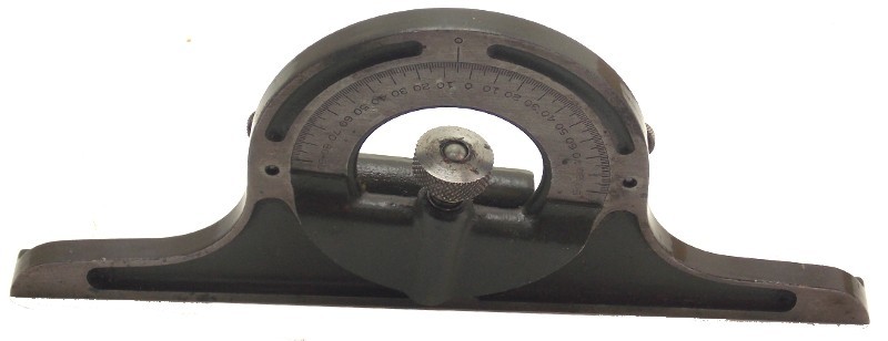 Lufkin Machinist Protractor Head Only 12-18-24 No 05 in Box Made in USA Used