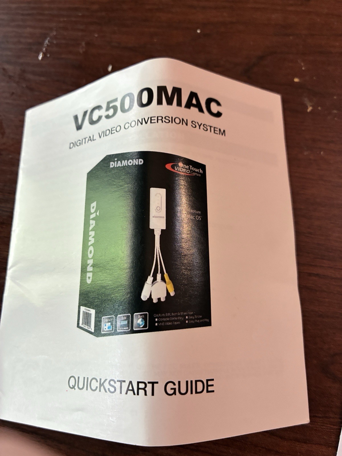 Diamond One Touch Video Capture for Mac OS