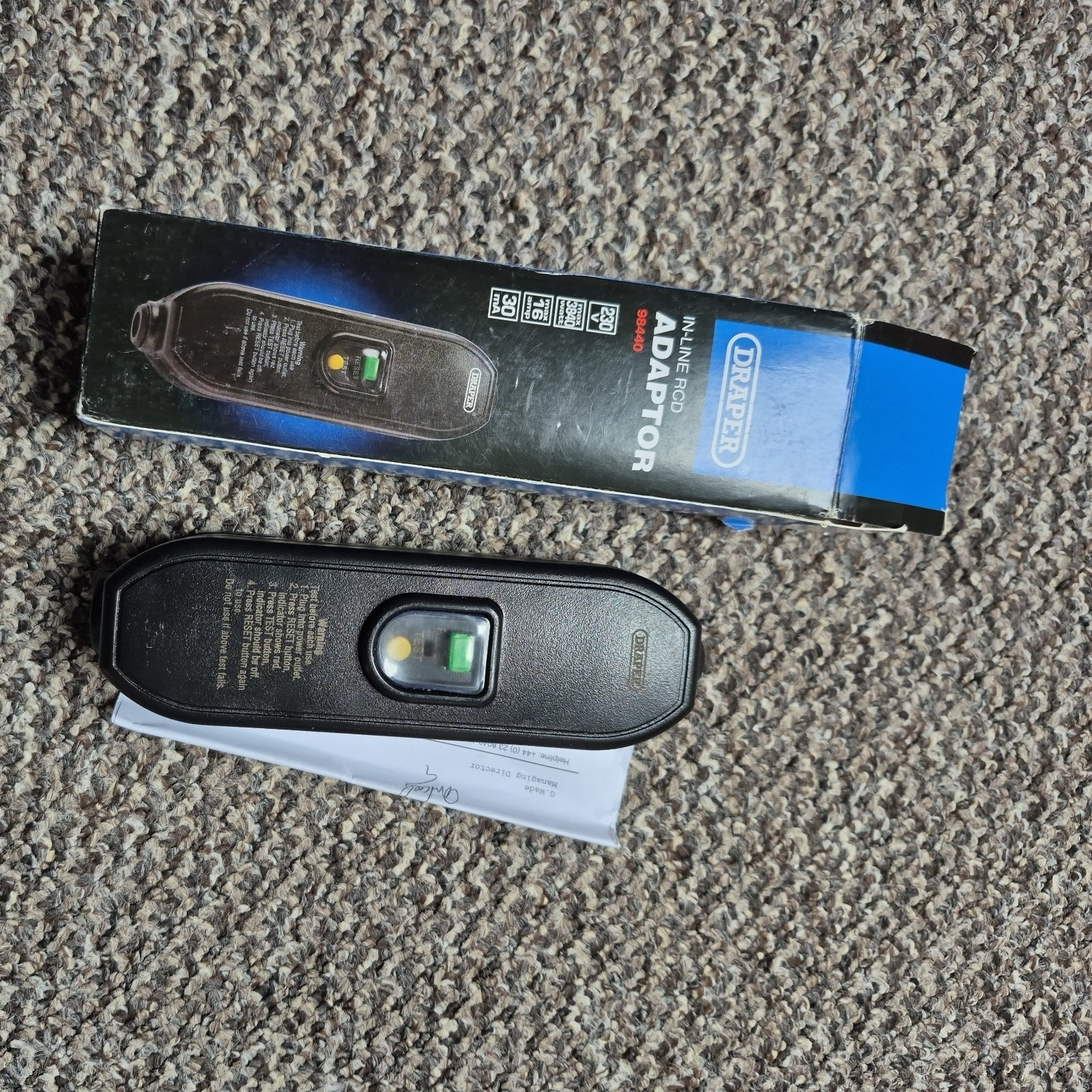 Draper In-line RCD Adaptor
