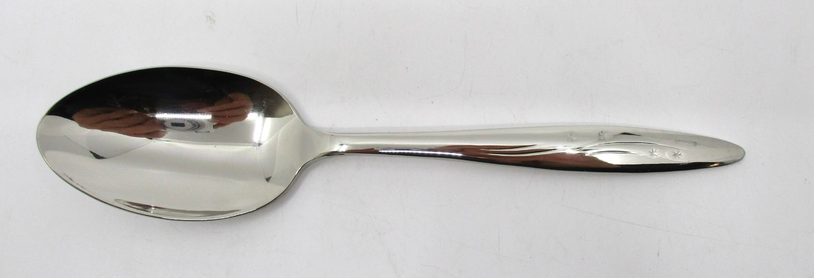 GORHAM STAINLESS GUIDING STAR PLACE / OVAL SOUP SPOON - 7 1/4"  - 6Q