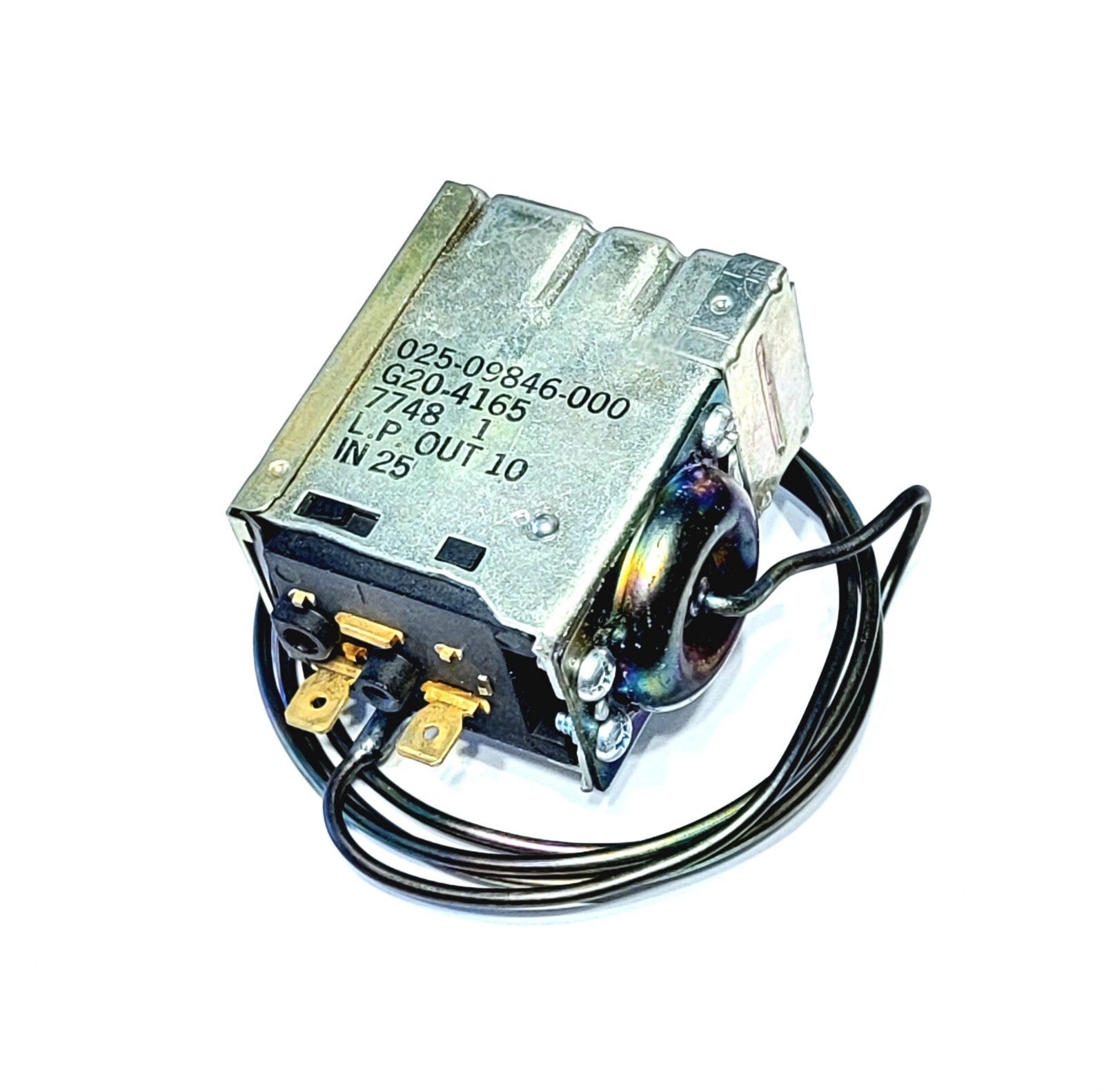 YORK 025-09846-000, Low Pressure Cutoff Control, L.P. Out 10, In 25