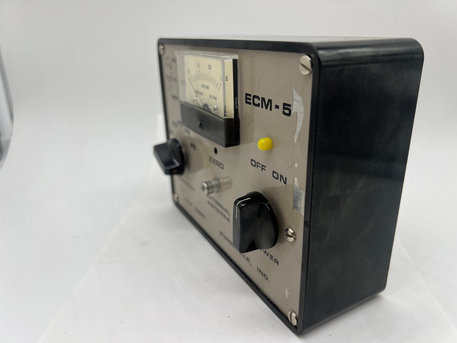 Scarce FM Modulation Meter ECM-5 ECM Corp. Untested