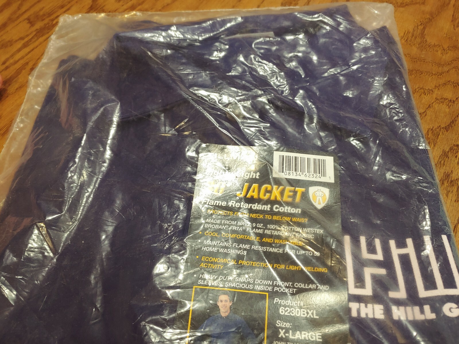 Tillman Flame Retardant Jackets 6230XL 6230BXL 30" 9OZ XL Set of 2 Blue & Green