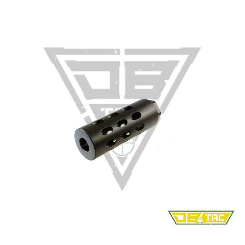 Aluminum Black Color Muzzle Brake 14x1 Left Hand Thread For 7.62x39