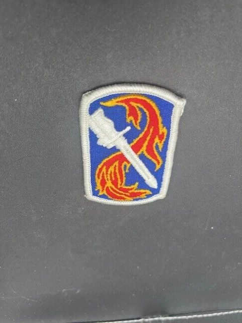 US Army 198th Infantry Brigade Sew on Patch US Military Uniform Insignia NOS