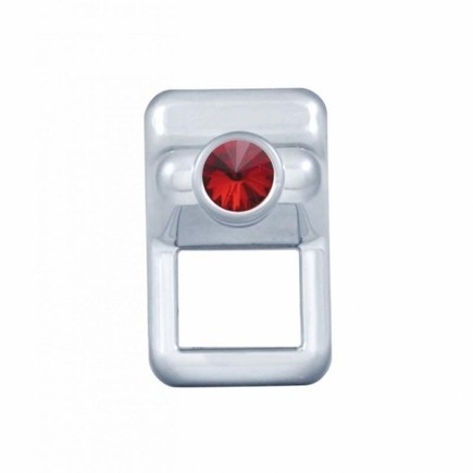 United Pacific 41657 Toggle Switch Cover, with Red Diamond, for Volvo