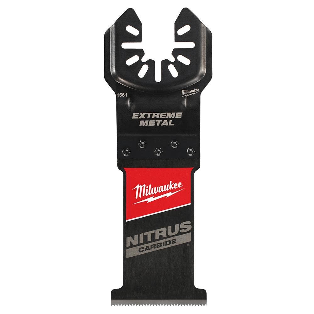 Milwaukee Nitrus Carbide Extreme Metal Universal Fit Open-Lok Multi-Tool Blade