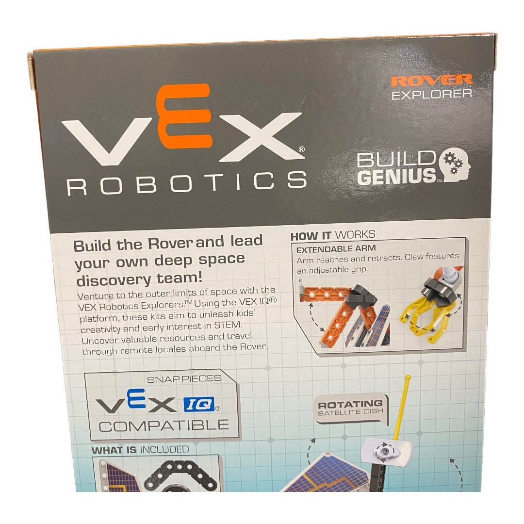 Hexbug Vex Robotics Rover Explorer STEM Starter Construction Kit 70+ Pieces New