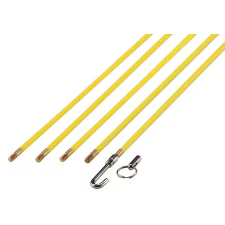 Westward 21Cj18 Wire Fish Stick Set, 24 Ft, 7 Pc
