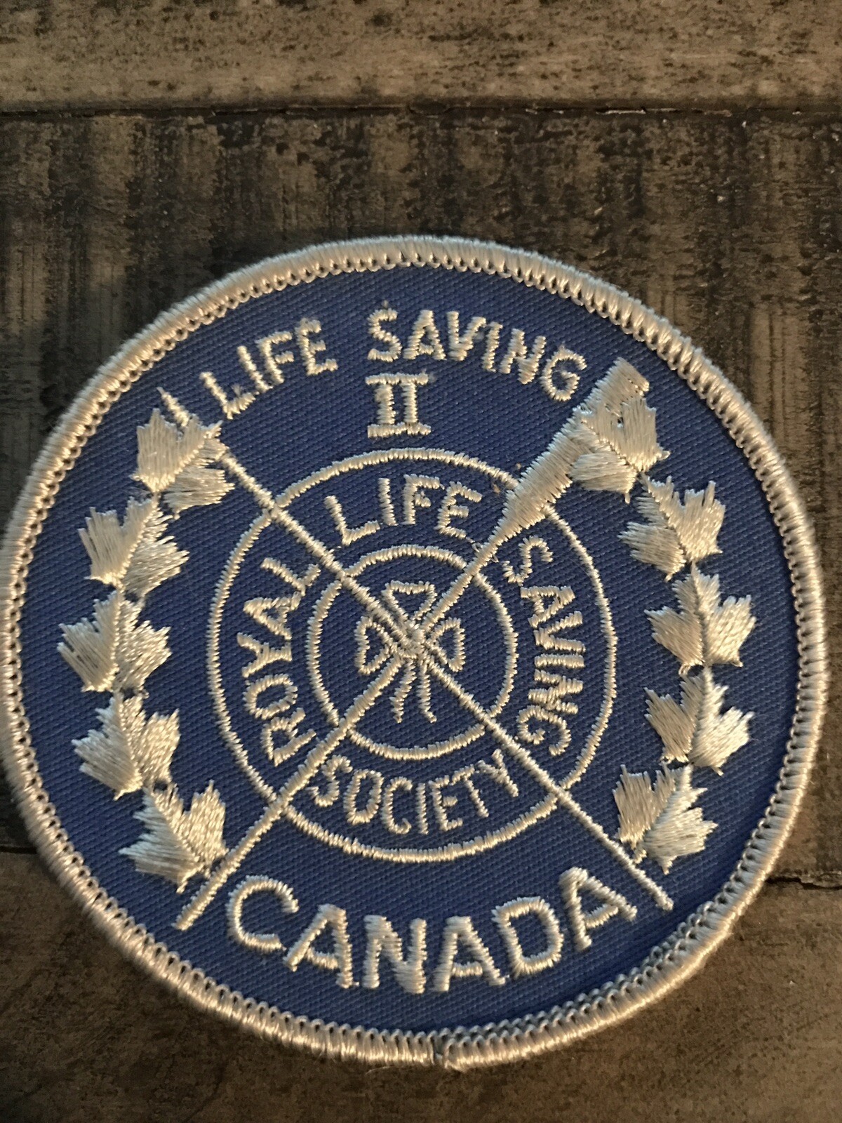 royal life saving society patch canada life saving 2