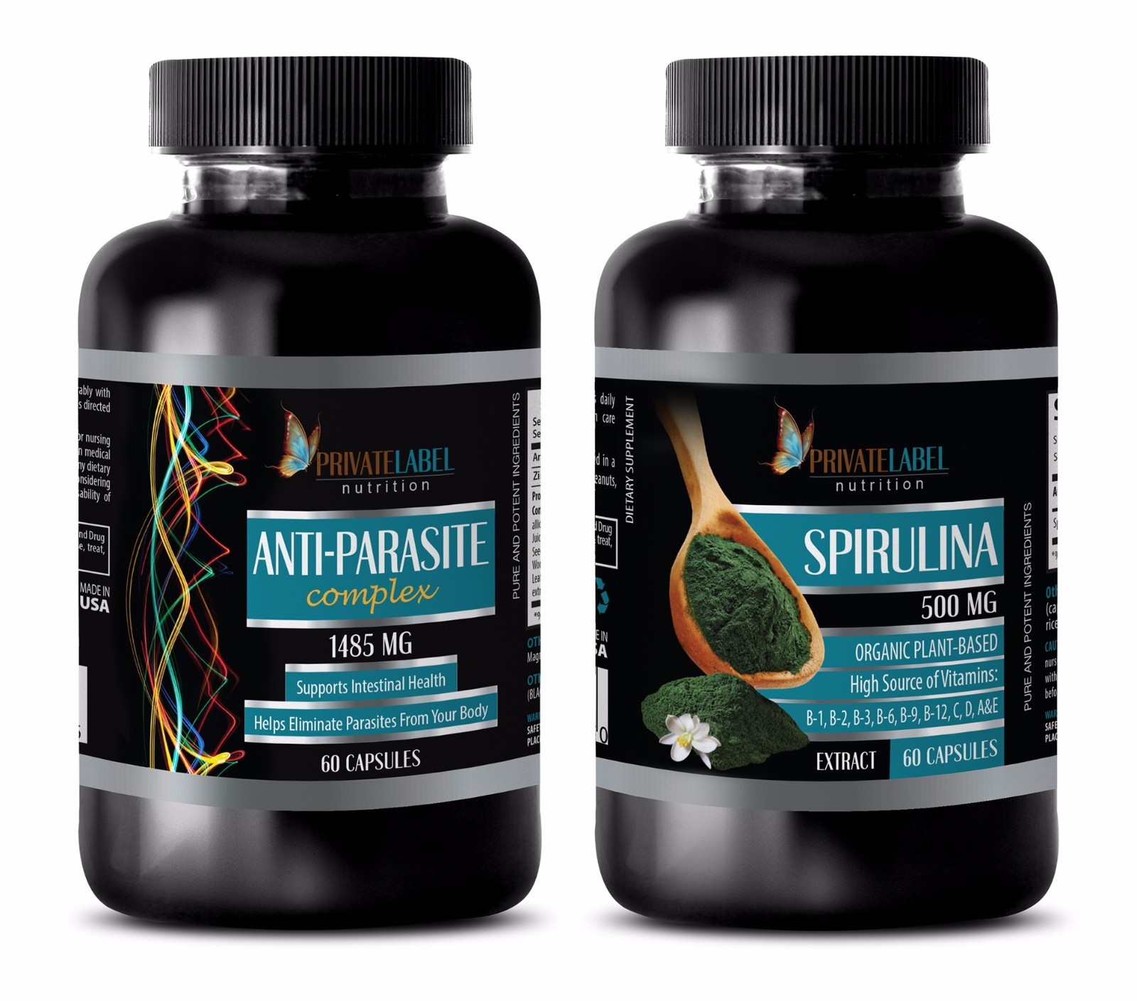 Parasite free formula - ANTIPARASITE – SPIRULINA COMBO - garlic extract