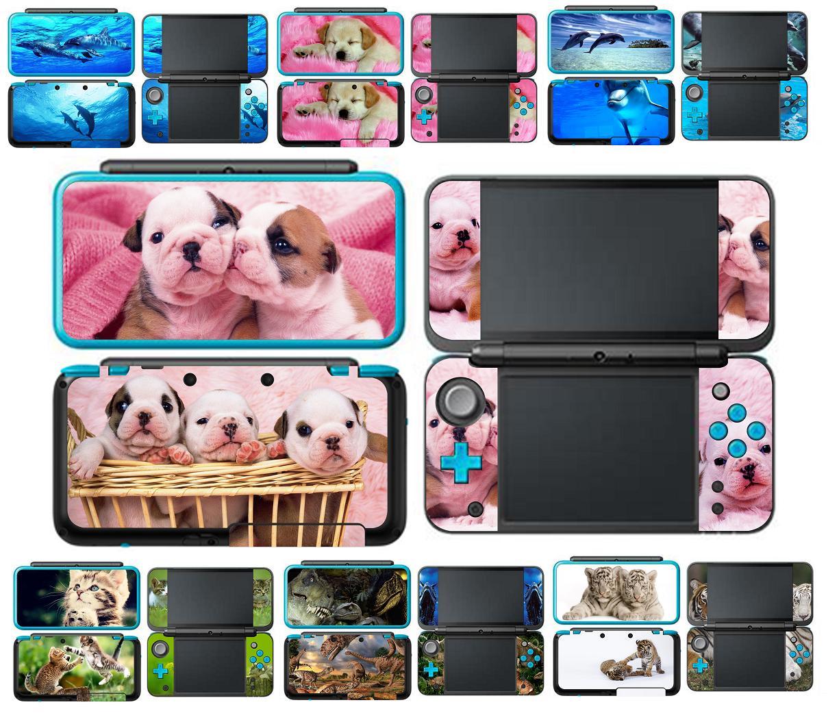 Lovely Animals Vinyl Decal Skin Sticker Protector for Nintendo New 2DS XL LL