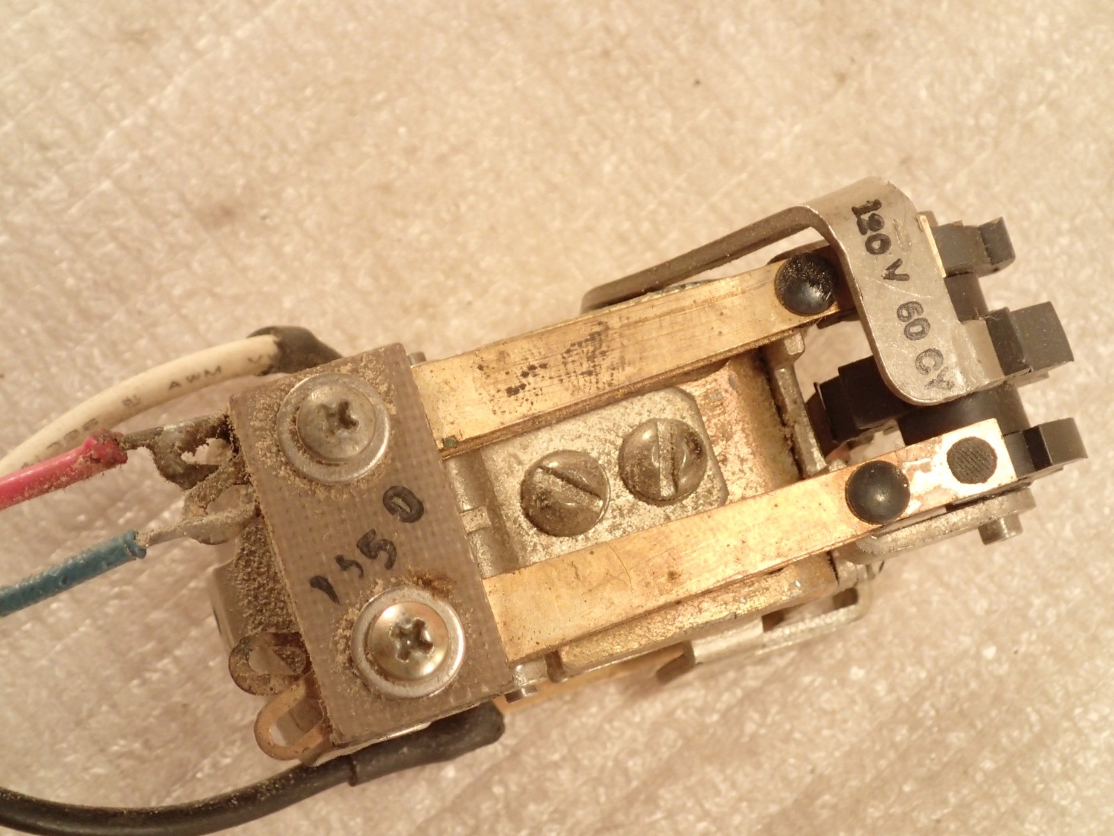 Vintage Struthers-Dunn Electromechanical Relay Switch 211AXA, 120Volt, Untested