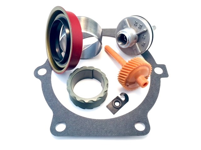 TH400 35 & 15 Tooth Speedometer Gears W/ Housing & Clip Seal Bushing Gasket New
