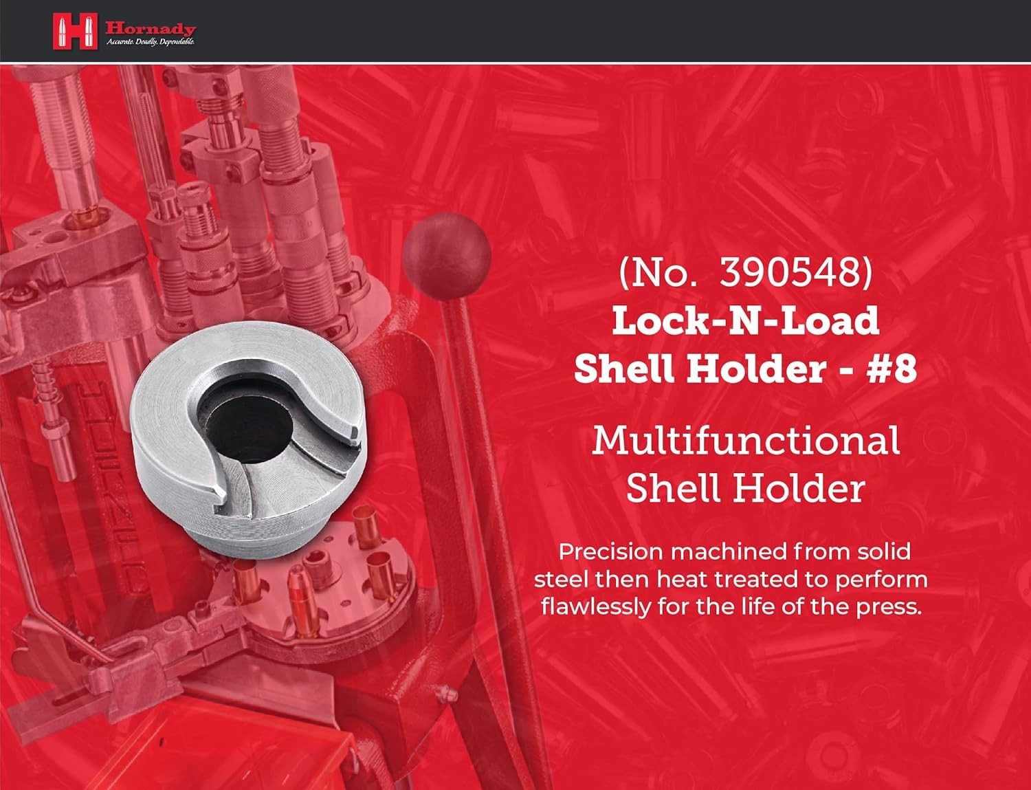 Hornady Shell Holder #8 - 390548