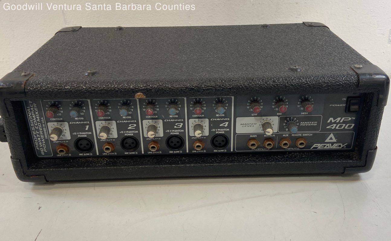 Peavey MP400 80 Watt Compact Powered Mixer