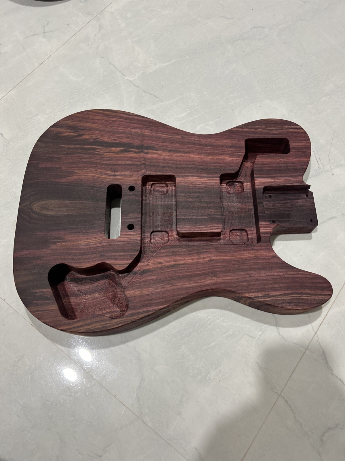 INDIAN ROSEWOOD BODY TELECASTER WITH TREMELO SETUP GUITAR SAME ITEM