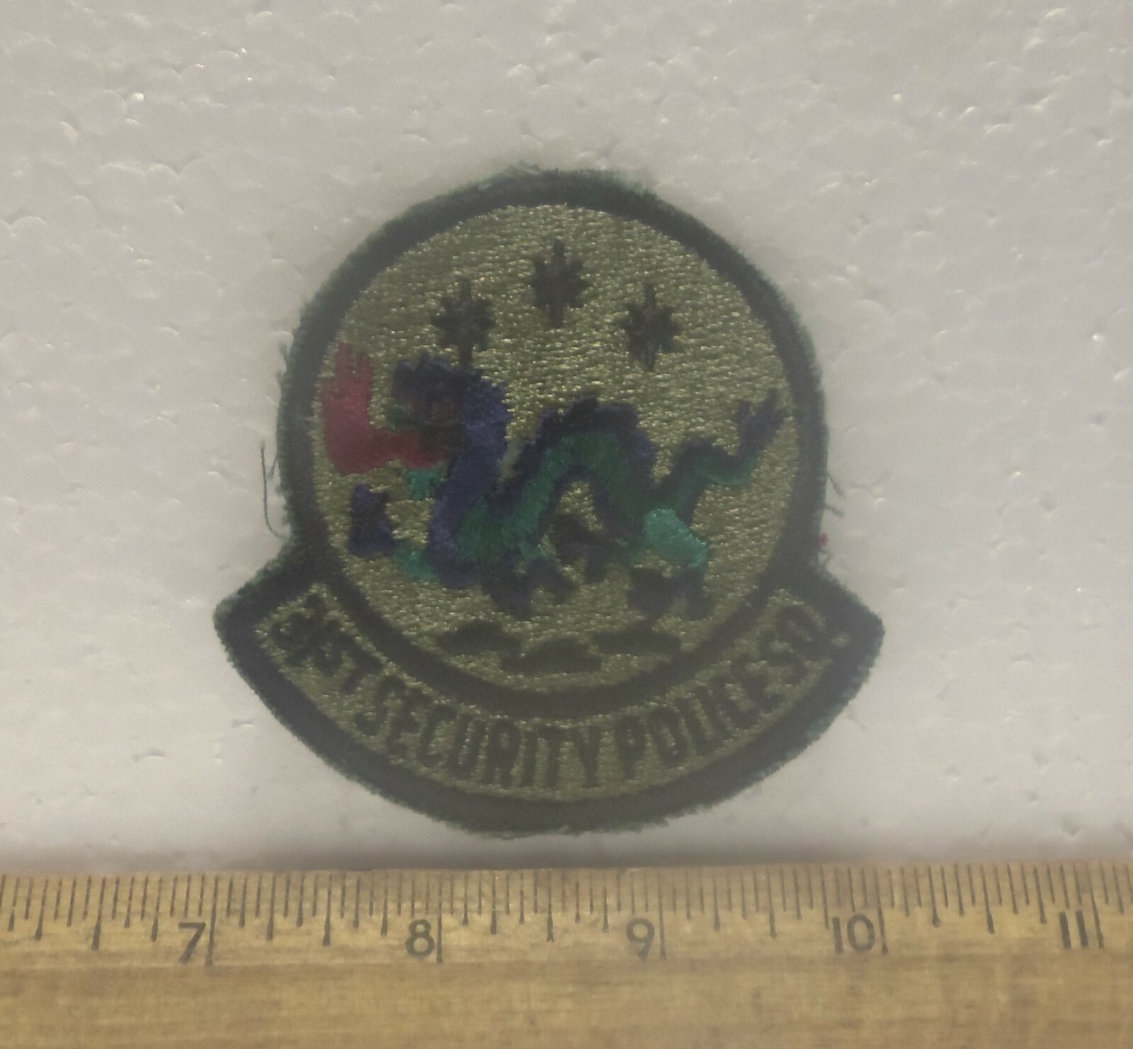 US Air Force - 31st Security Police Squadron Embroidered Patch