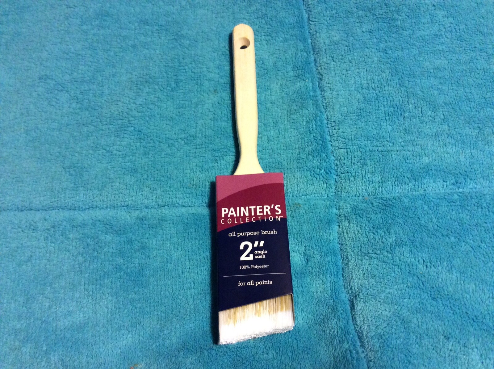 LOT OF 6-PAINTER'S COLLECTION ALL PURPOSE BRUSH 2" 100% POLYESTER FOR ALL PAINTS