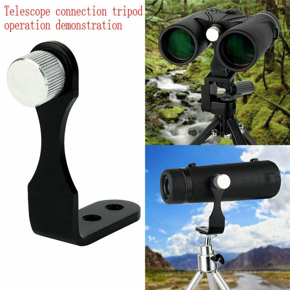 L-Shape Metal Adapter Mount Tripods Bracket Adapter for Binocular Telescope